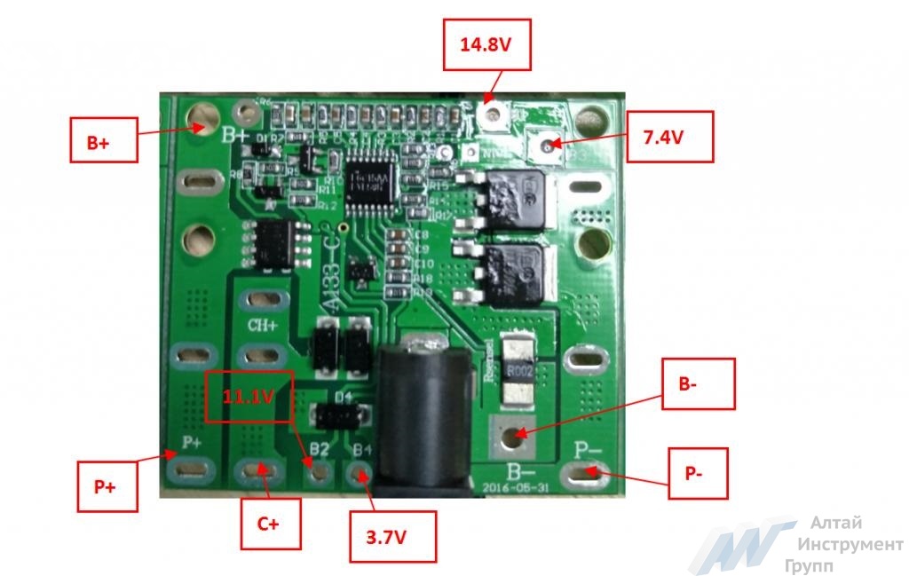 Cx bydbs 5s v2 схема подключения аккумуляторов к плате